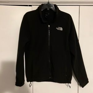 The North Face Black Fleece Zip Down Jacket